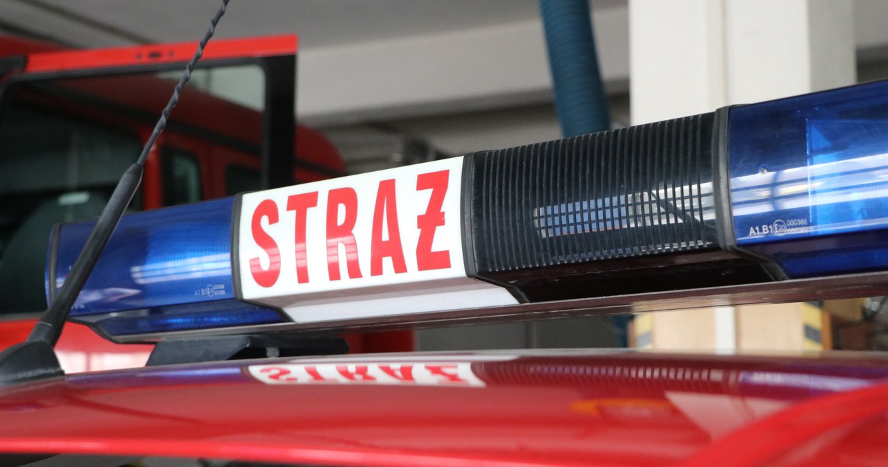 Gryfice: Mężczyzna wyskoczył z mieszkania na 4. piętrze, w którym był pożar