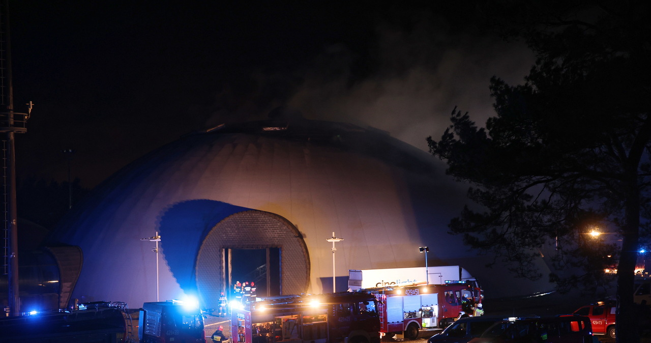 Pożar studia filmowego Alvernia Planet. Zapaliła się scenografia