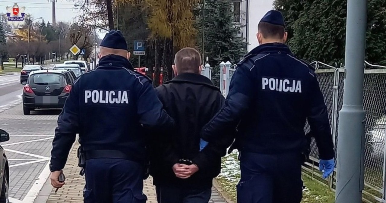 ​Rzucił się z nożem na żonę. Był pijany