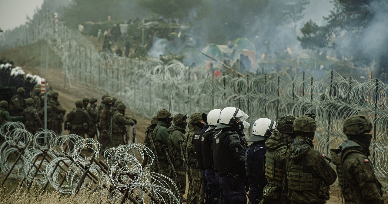 Kolejni migranci próbowali przedostać się z Białorusi do Polski. „Byli mniej agresywni”