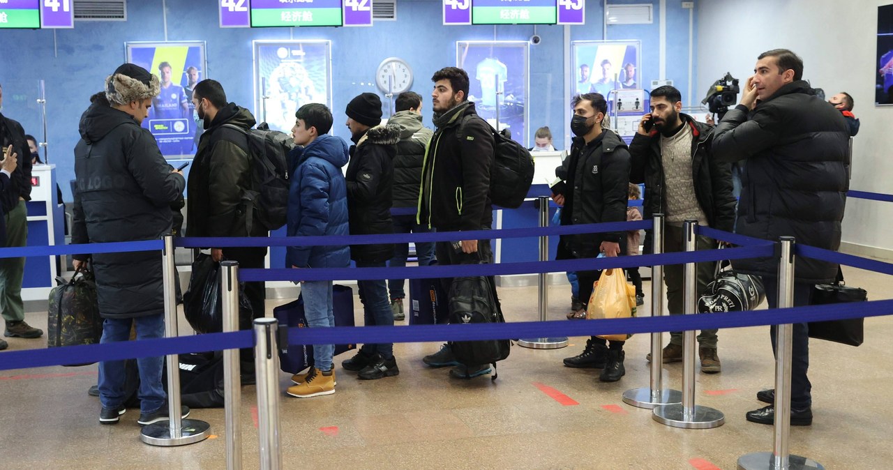 Iracki samolot wywiózł z Mińska ponad 400 migrantów