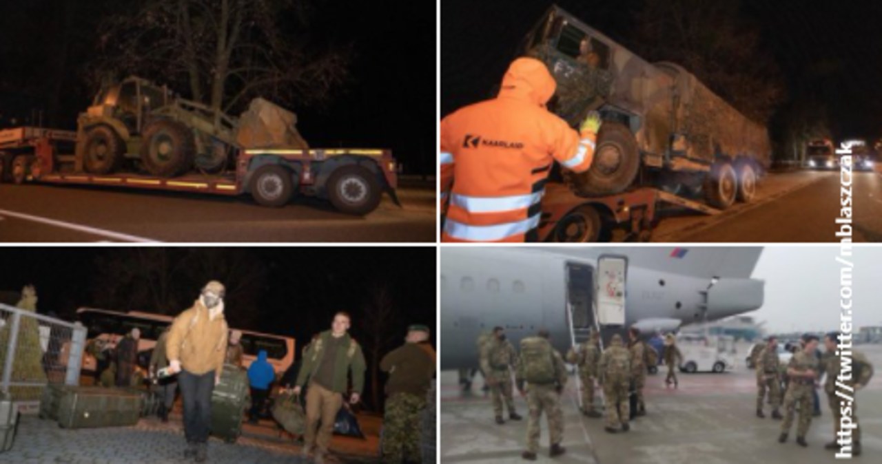 Obce wojska na polsko-białoruskiej granicy. Udzielą wsparcia polskim żołnierzom