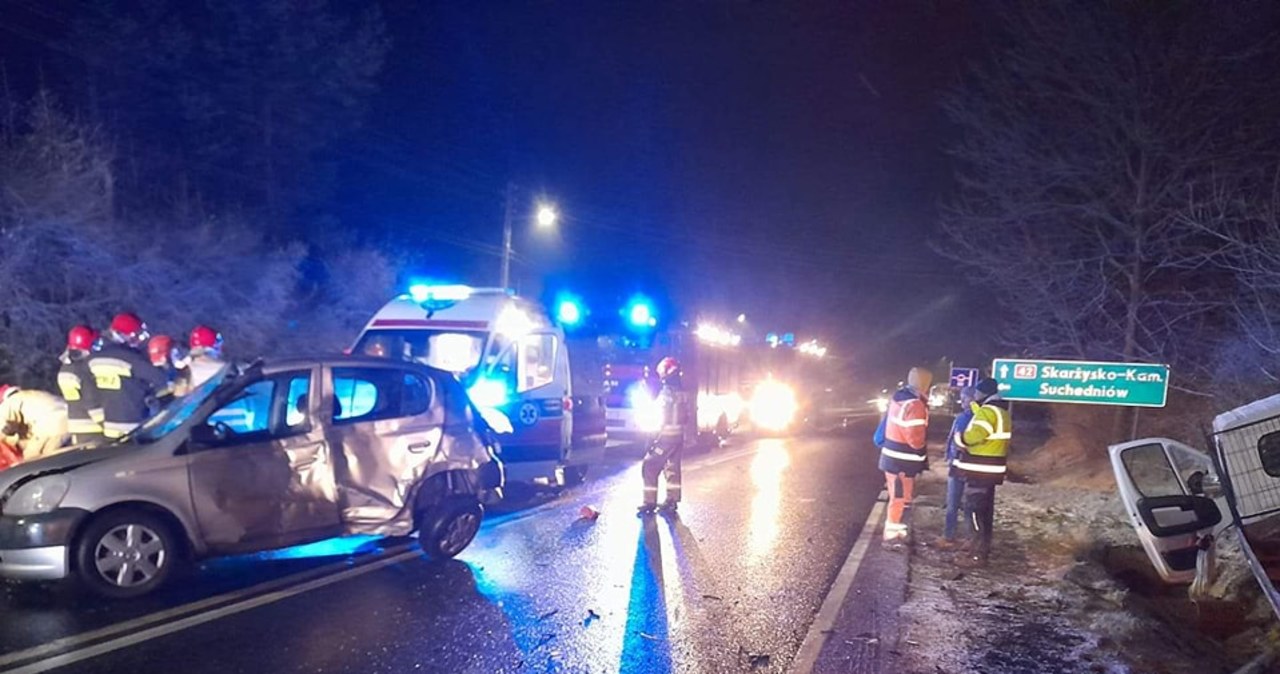 Tragiczny wypadek w Świętokrzyskiem. Zginął 31-letni kierowca