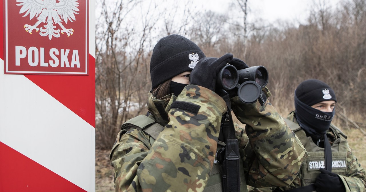 MON: Atak migrantów na polskich żołnierzy w okolicach Mielnika