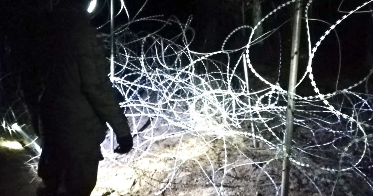 Grupa migrantów próbowała sforsować granicę polsko-białoruską
