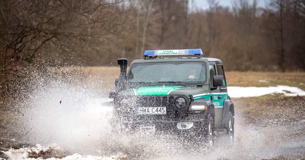 Polscy strażnicy obrzuceni kamieniami przy granicy z Białorusią