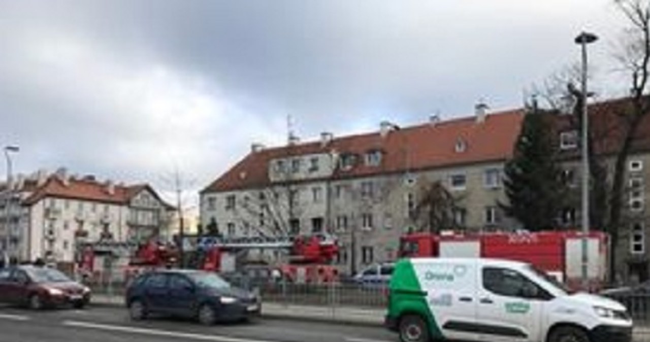 Pożar kamienicy we Wrocławiu. Jedna osoba nie żyje