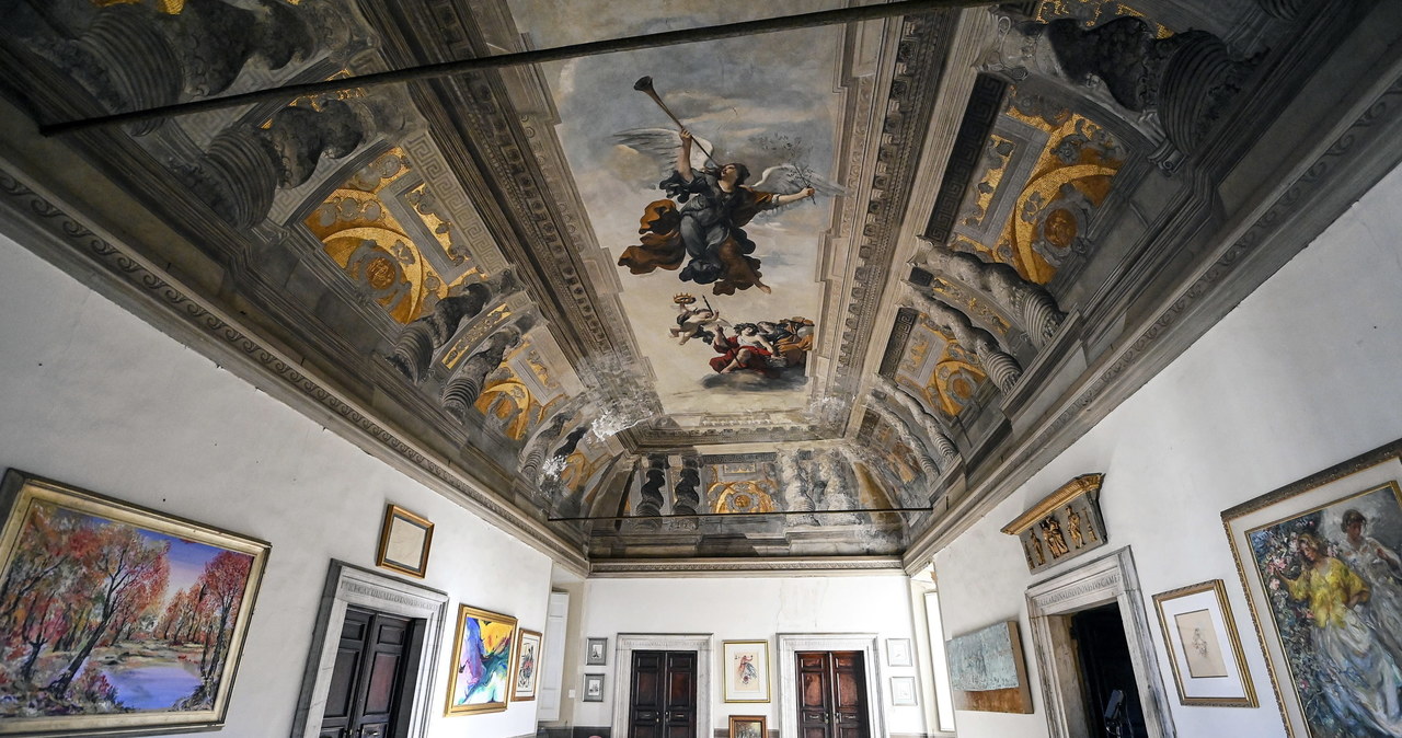 Willa z freskiem Caravaggia na sprzedaż. Zobacz, jak wygląda