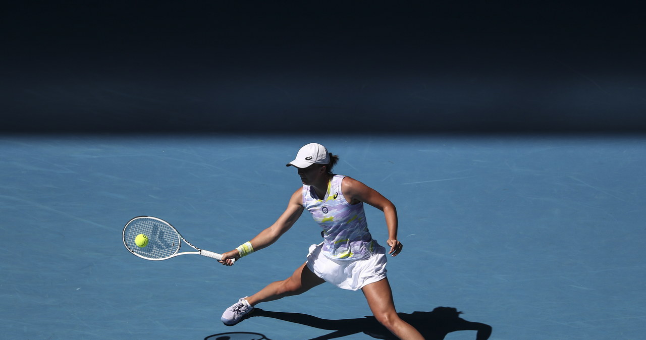 Iga Świątek w  trzeciej rundzie Australian Open