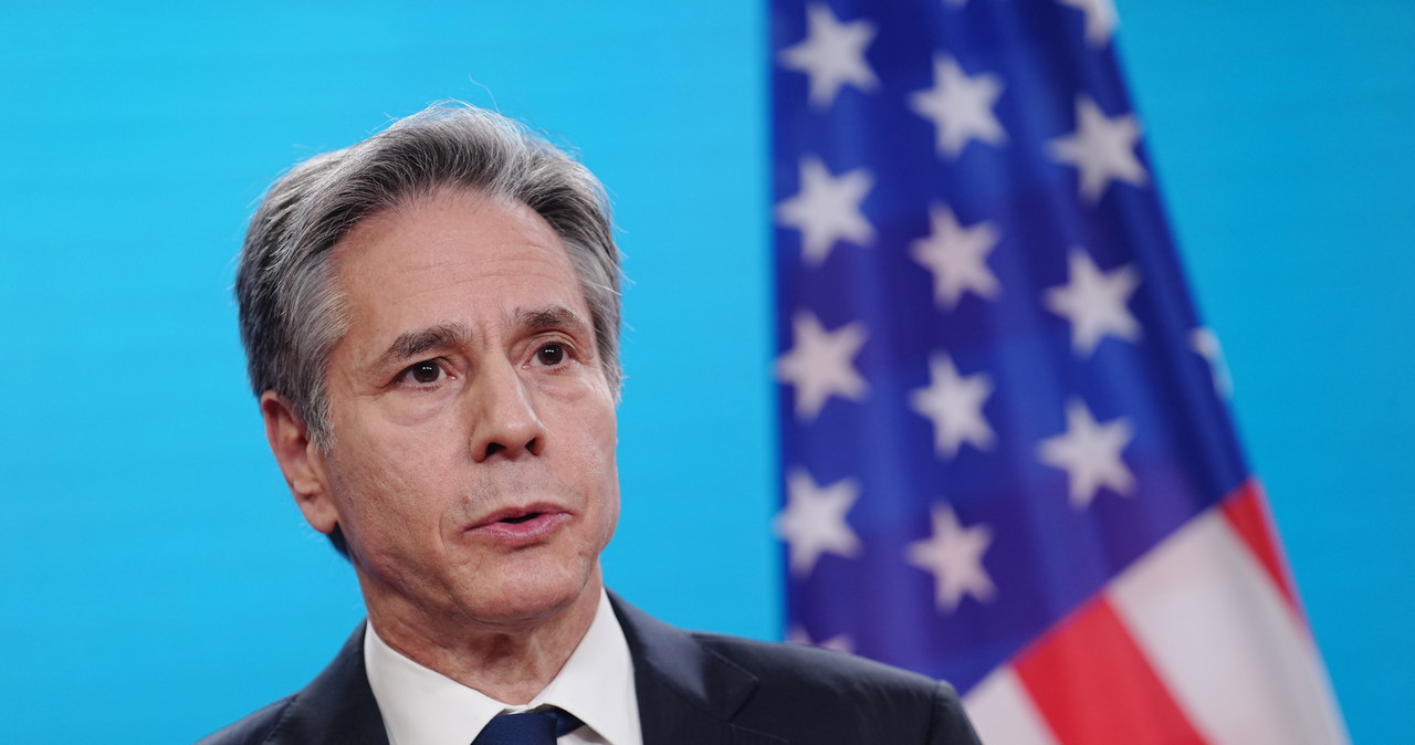 Blinken zapewnia: Każde naruszenie granic Ukrainy spotka się z reakcją USA