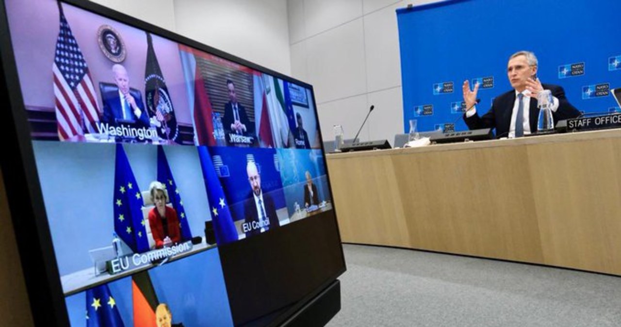 „Świetne spotkanie”. Joe Biden rozmawiał nt. Ukrainy m.in. z prezydentem Polski