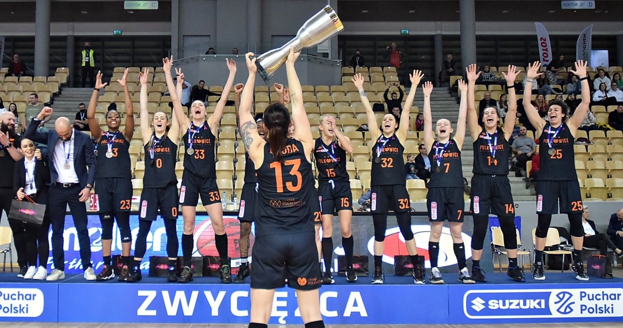 Puchar Polski koszykarek. BC Polkowice zdobyły trofeum