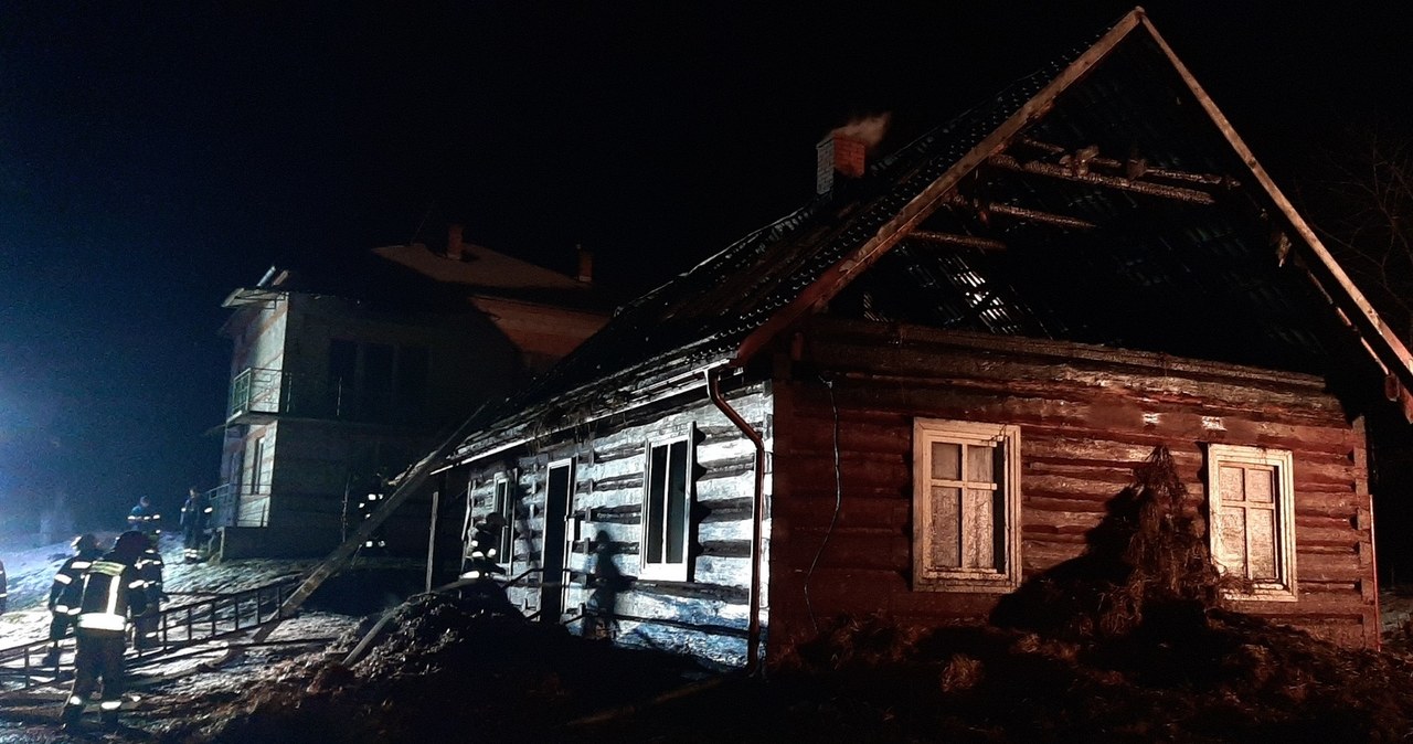 92-latka zginęła w pożarze niedaleko Brzozowa