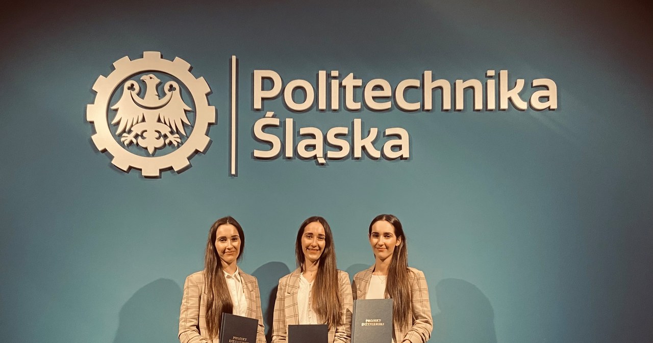 Trojaczki w jednym dniu obroniły tytuł inżyniera! Niecodzienna sytuacja na Politechnice Śląskiej