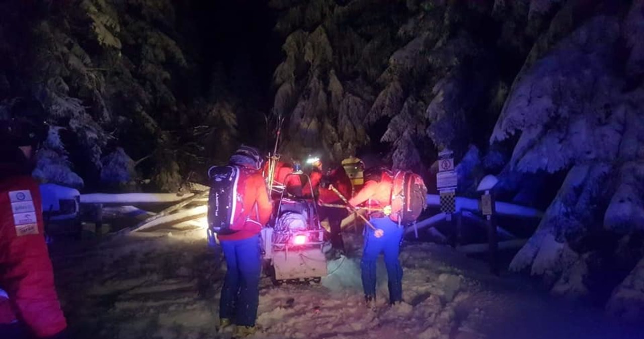 Trzeci stopień zagrożenia lawinowego w Karkonoszach. Jest apel ratowników GOPR