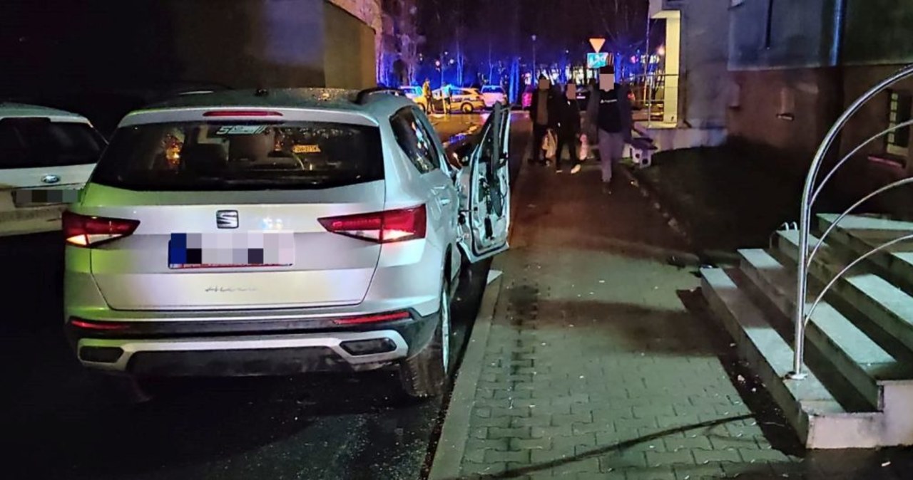 Policyjny pościg za pijanym kierowcą. Zniszczył kilka aut