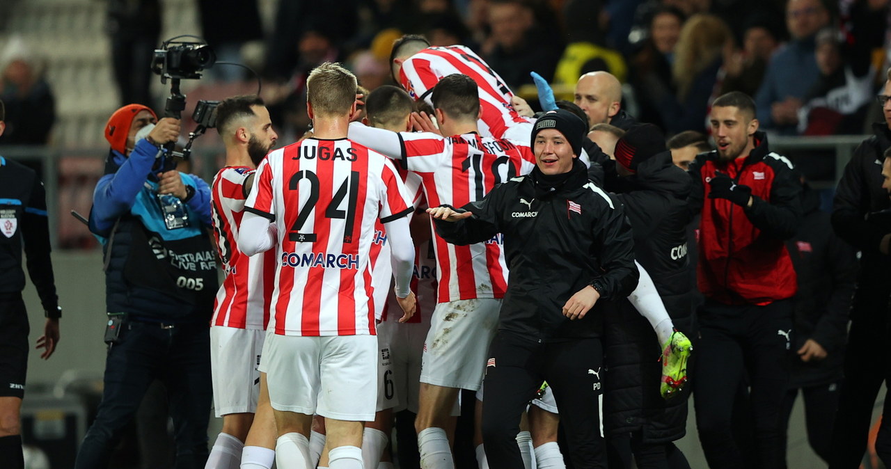 Emocje pod Wawelem. Cracovia zatrzymała lidera Ekstraklasy