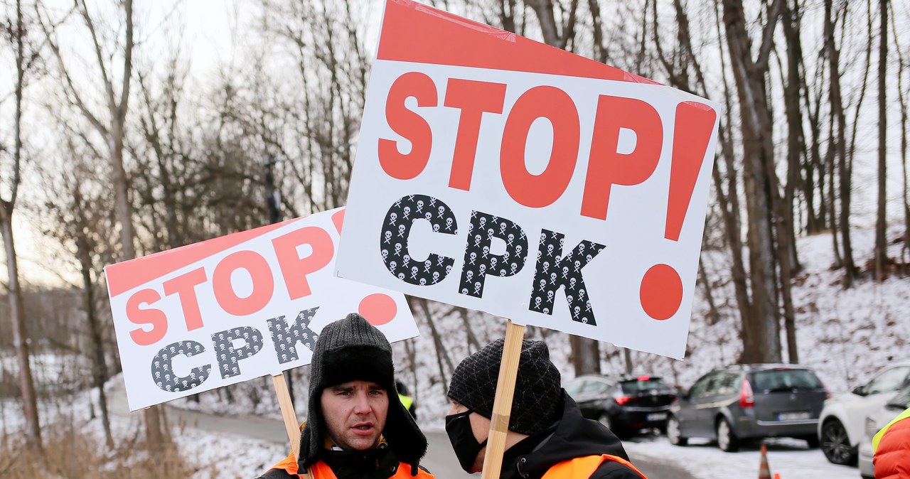 Budowa CPK. Mieszkańcy Jaktorowa będą protestować