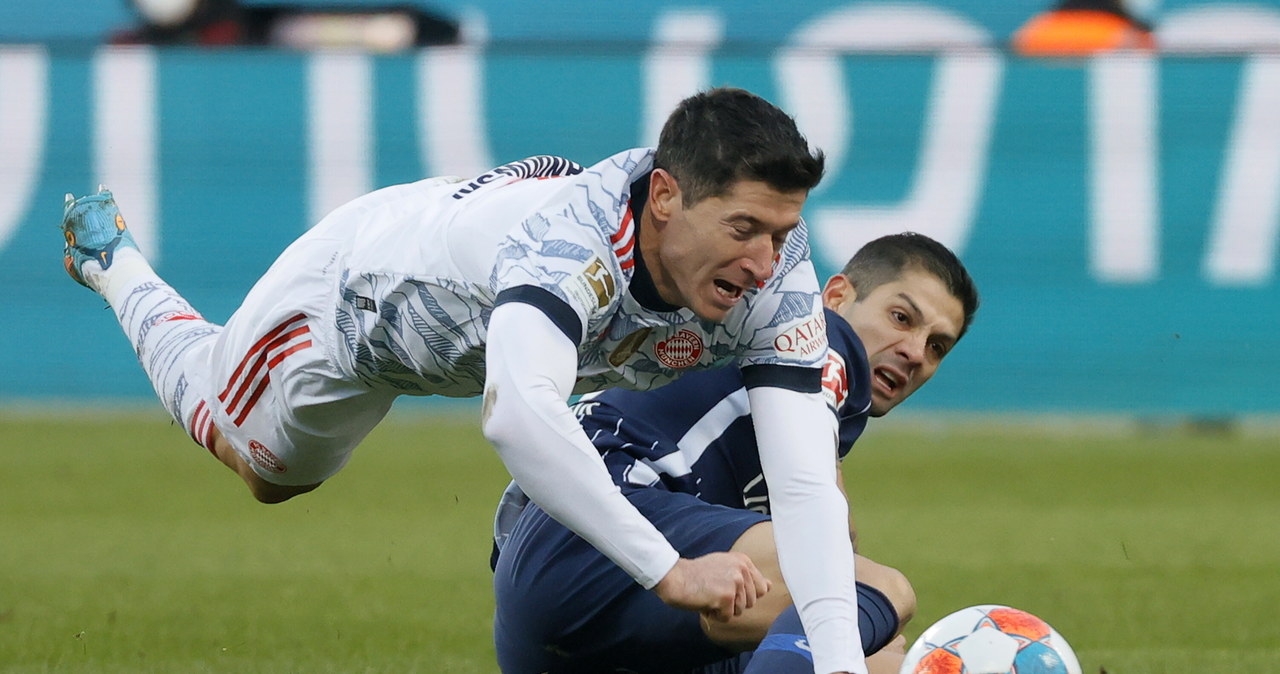 Liga niemiecka: Dwa gole Lewandowskiego. Sensacyjna porażka Bayernu