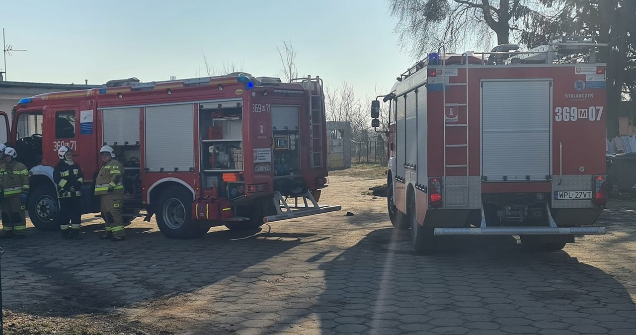 Wybuch gazu w Drobinie. Ranny został 12-latek