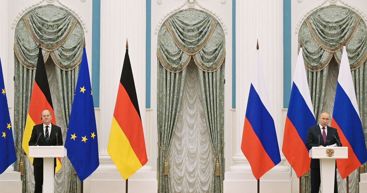 Putin po spotkaniu z Scholzem: Jesteśmy gotowi iść drogą negocjacji