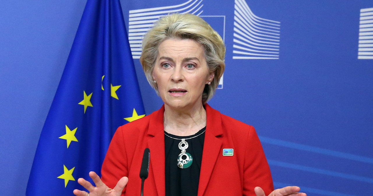 Von der Leyen: Koncentracja rosyjskich wojsk trwa