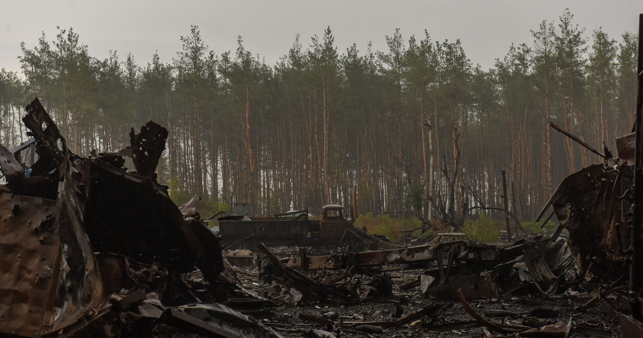 Zełenski: Ukraińska flaga jest w Łymanie [ZAPIS RELACJI]