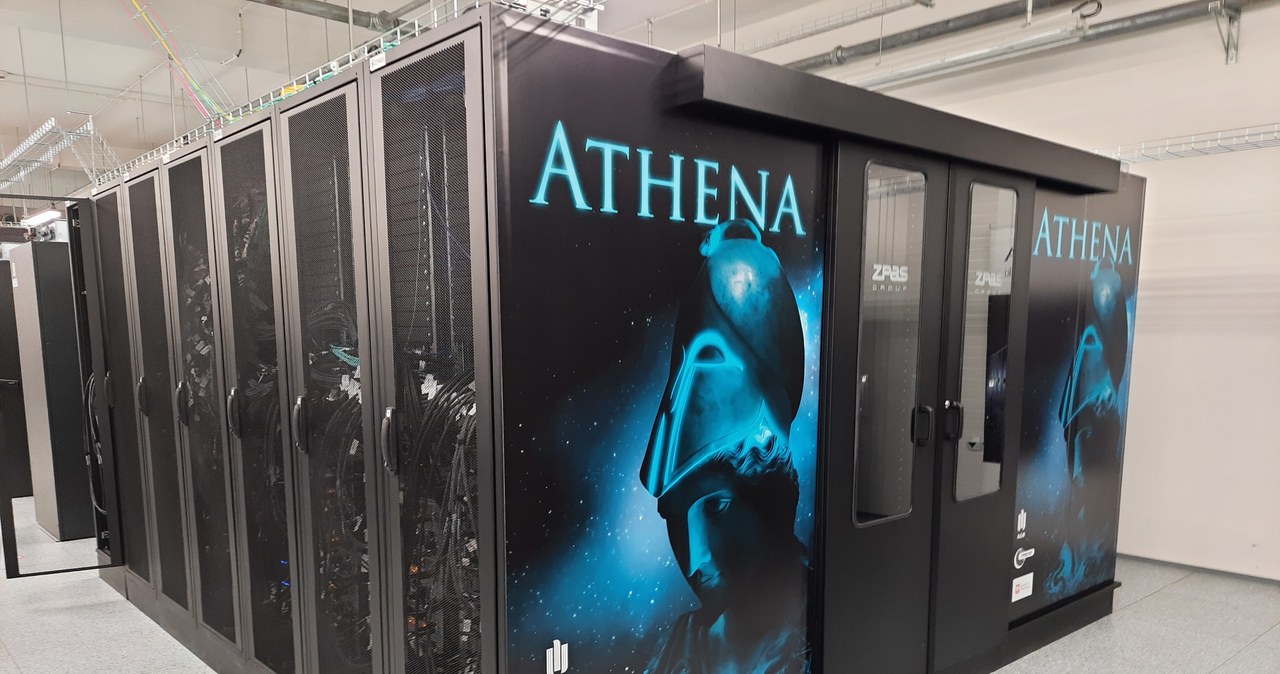 Athena – najszybszy superkomputer w Polsce. Działa w AGH