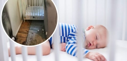 Rodzice niechcący wywołali pożar. Dziecko było w niebezpieczeństwie
