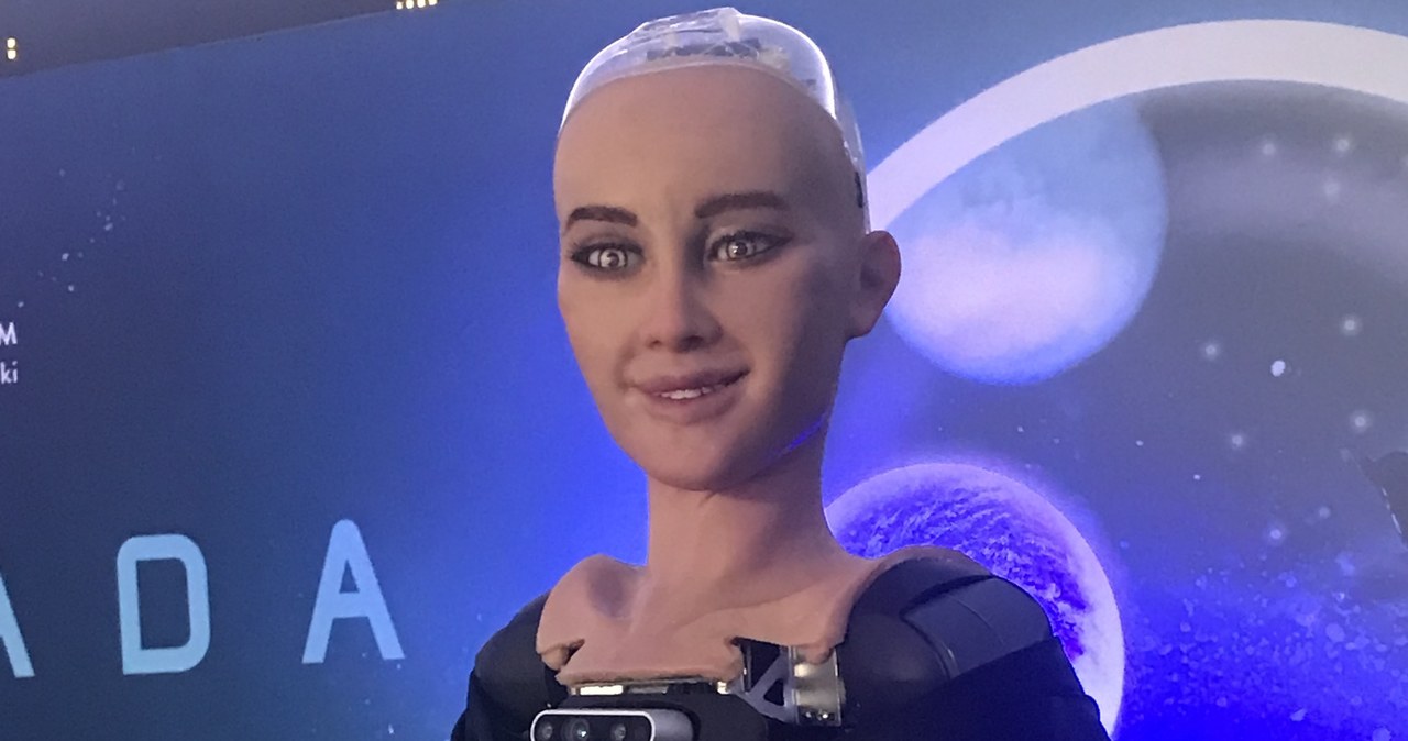 „Lemoniada” w Chorzowie. Robot Sophia na pikniku poświęconym Stanisławowi Lemowi