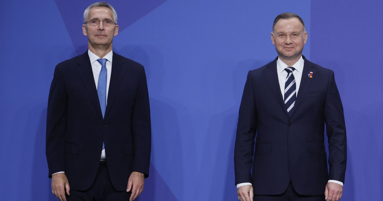 Andrzej Duda pilnie rozmawiał szefem NATO