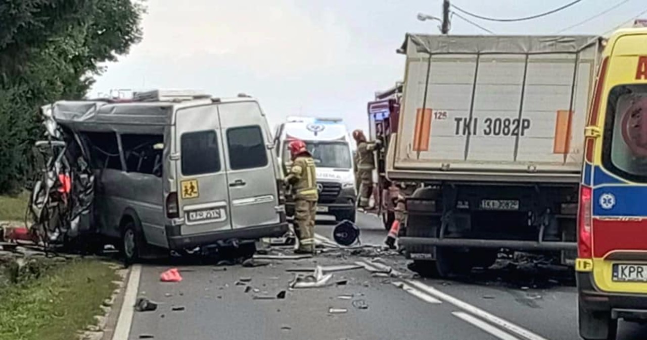 Tragiczny wypadek w powiecie proszowickim. Zginęło dwóch kierowców
