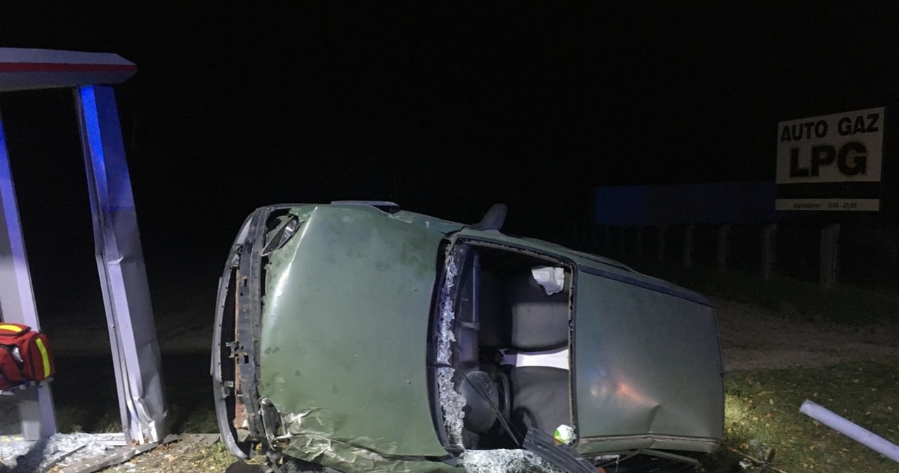 Wypadek koło Przeworska. Spowodował go pijany kierowca