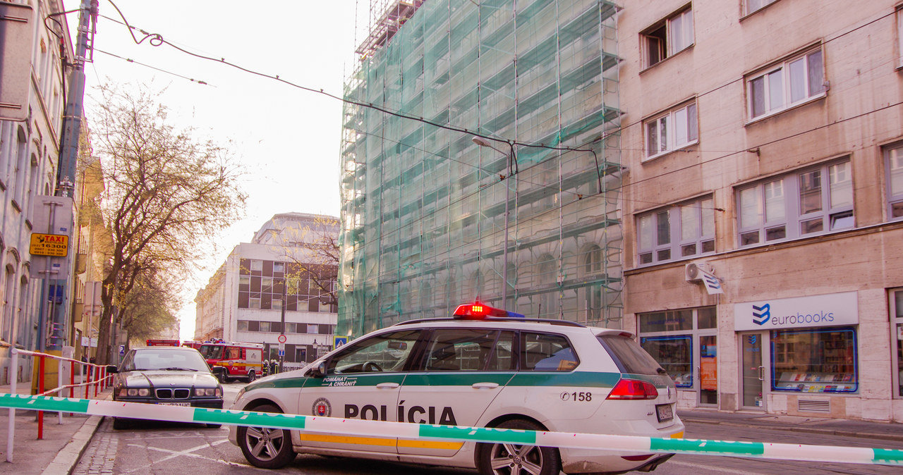Strzelanina w centrum Bratysławy. Napastnik nie żyje