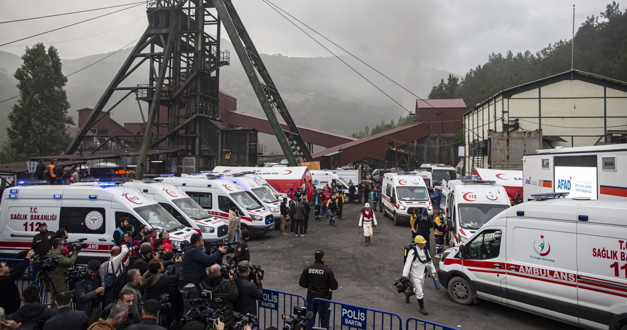 Eksplozja w tureckiej kopalni. Nie żyje co najmniej 40 osób