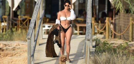 Demi Rose niczym nimfa. Cienka suknia odsłoniła wszystko