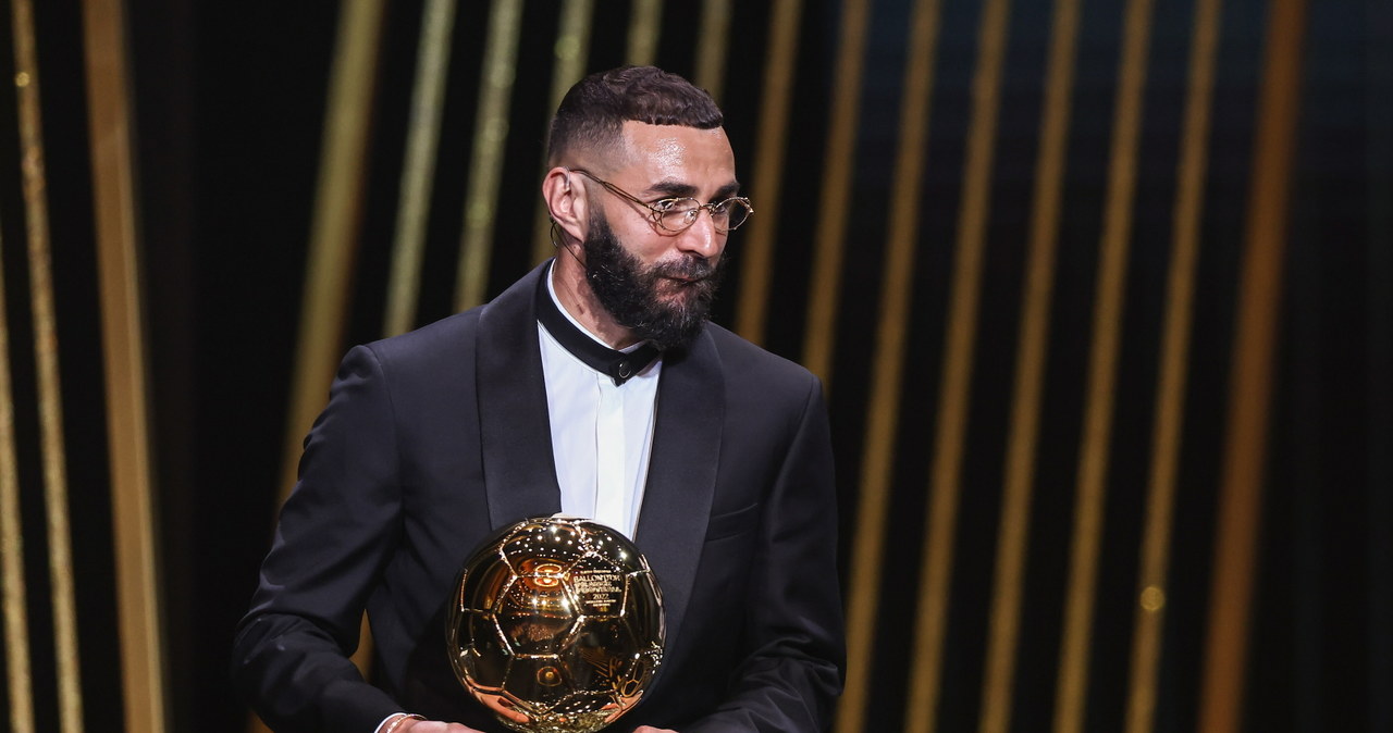 Złota Piłka dla Karima Benzemy. Lewandowski na czwartym miejscu