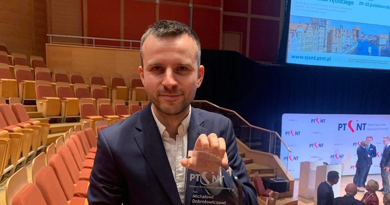 ​Dziennikarz RMF FM Michał Dobrołowicz nagrodzony. „Za promocję wiedzy o zdrowiu”