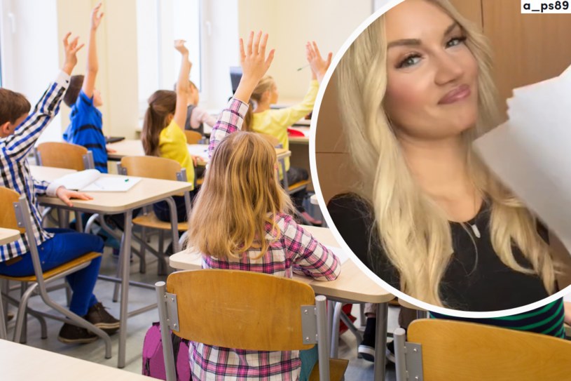 Nauczycielka pokazała zadanie dla chętnych uczniów. Nagranie zrobiło furorę