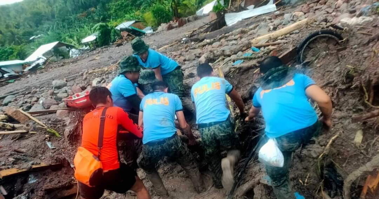 Dziesiątki ofiar i zaginionych. Tragiczne osuwisko na Filipinach