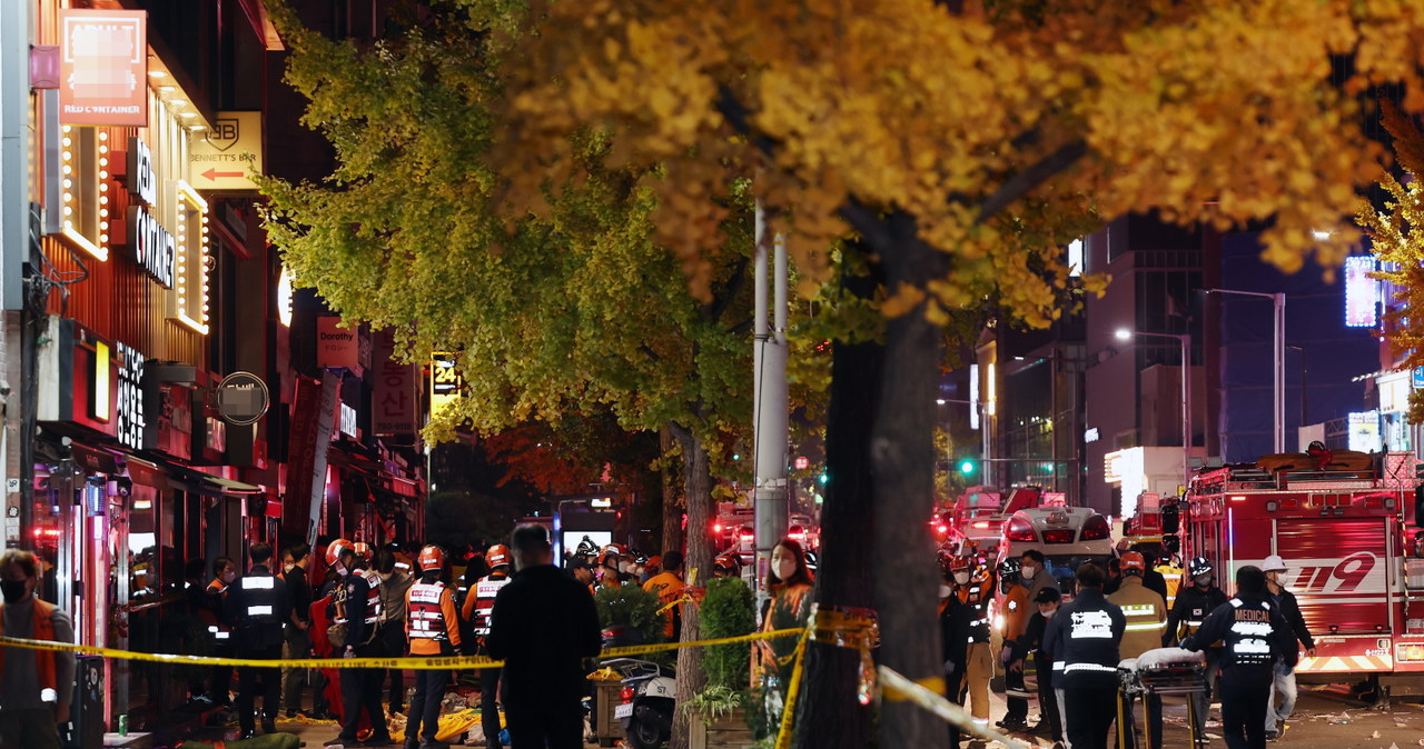 Tragedia podczas obchodów Halloween. Nie żyje co najmniej 120 osób