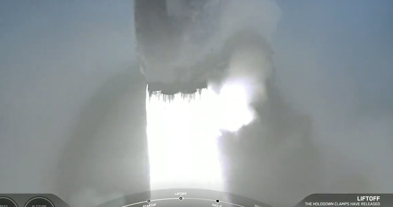 SpaceX wystrzelił Falcon Heavy. Potężna rakieta wykonuje misję dla Pentagonu