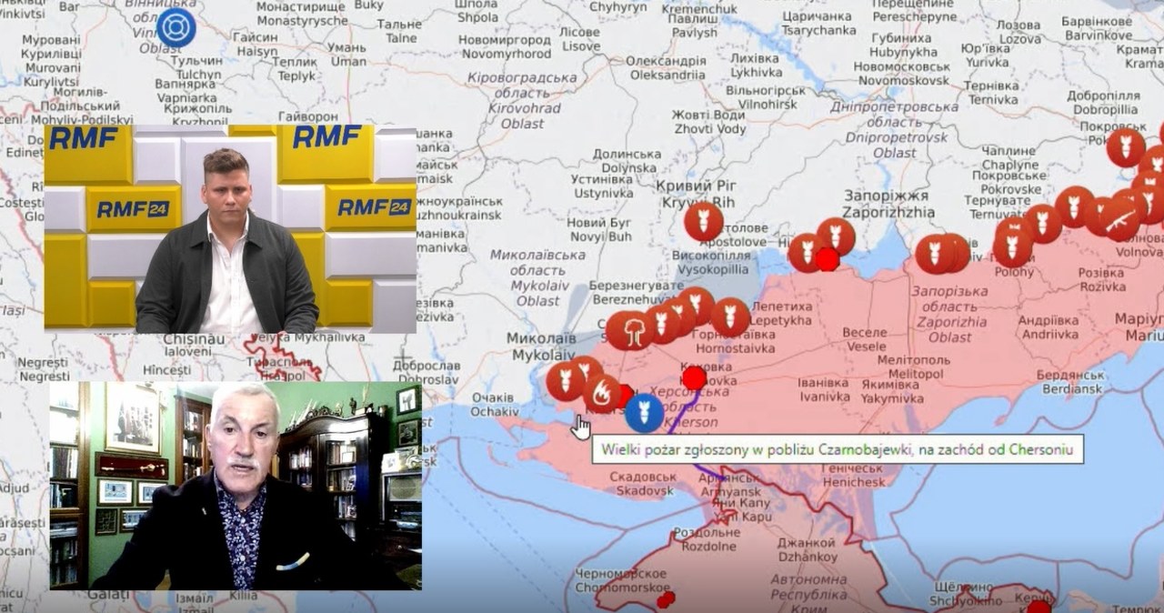 „Rzut na mapę”: Bitwa o Chersoń jeszcze nie teraz. Zobacz program!