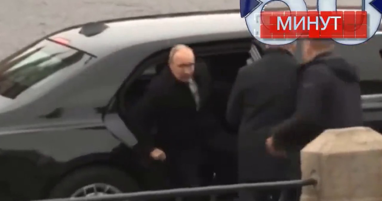 Putin nie dał rady przejść 100 metrów? Pojawiło się nowe nagranie