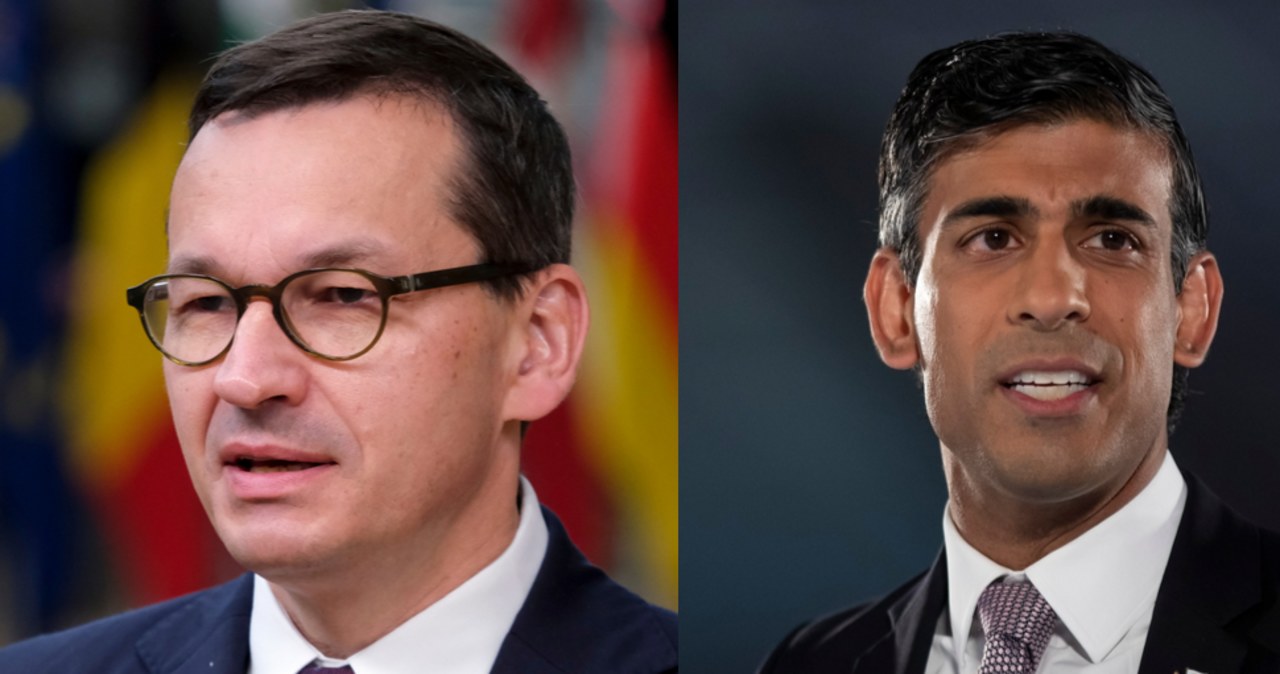 „Silny sygnał” dla Putina. Sunak i Morawiecki są zgodni