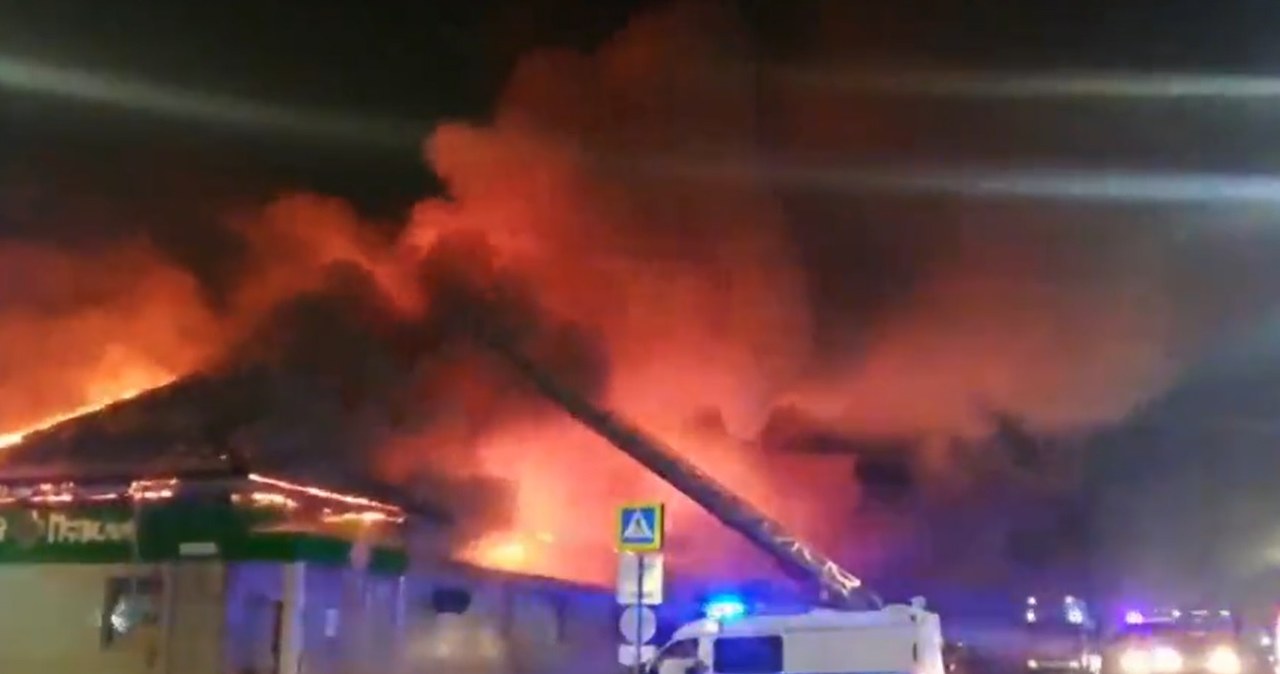 Nocny pożar klubu w Rosji. 15 osób nie żyje