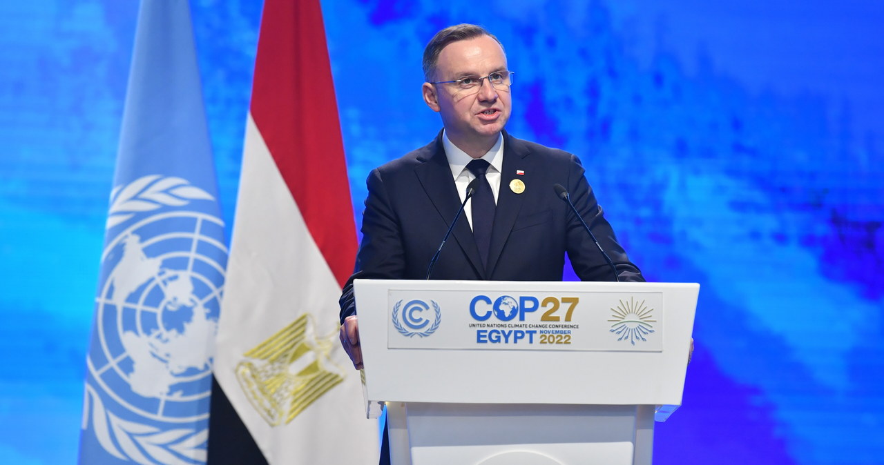 ​Andrzej Duda: Musimy wywierać presję na Rosję, zagraża transformacji klimatycznej