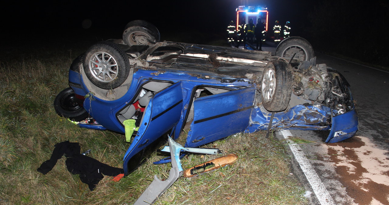 Tragiczny wypadek w Zagórzanach. Zginęło dwóch młodych Mołdawian
