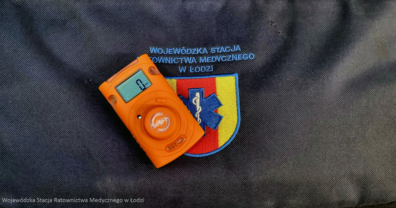 ​Czujki czadu dla ratowników medycznych łódzkiego pogotowia
