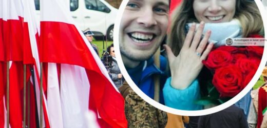 Zatrzymał Marsz Niepodległości, by oświadczyć się ukochanej. Tak wspomina tę chwilę